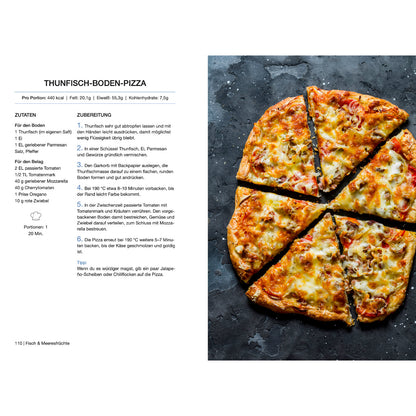 Heissluftfritteuse trifft Low Carb Rezept des Tages