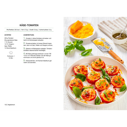Heissluftfritteuse trifft Low Carb Rezept des Tages